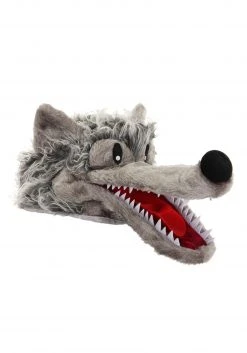 Elope Plush Hat Big Bad Wolf -Cheap Halloween Store big bad wolf plush hat alt 2