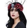 Smiffys Bird Skull & Feather Headband