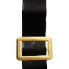 Rubies Costume Co. Inc Black 4 Inch Vinyl Belt
