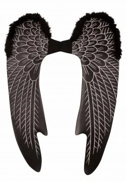 Forum Novelties, Inc Large Black Angel Wings