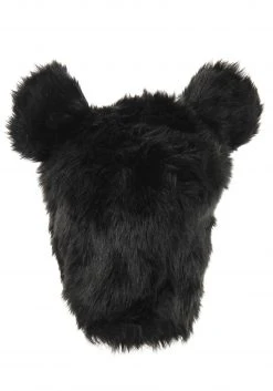 Elope Plush Hat Black Bear -Cheap Halloween Store black bear plush hat alt 3