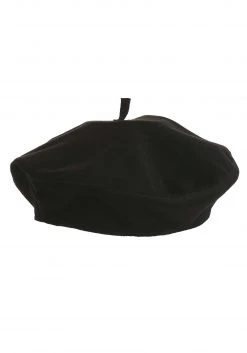 Elope Black Beret -Cheap Halloween Store black beret alt 1