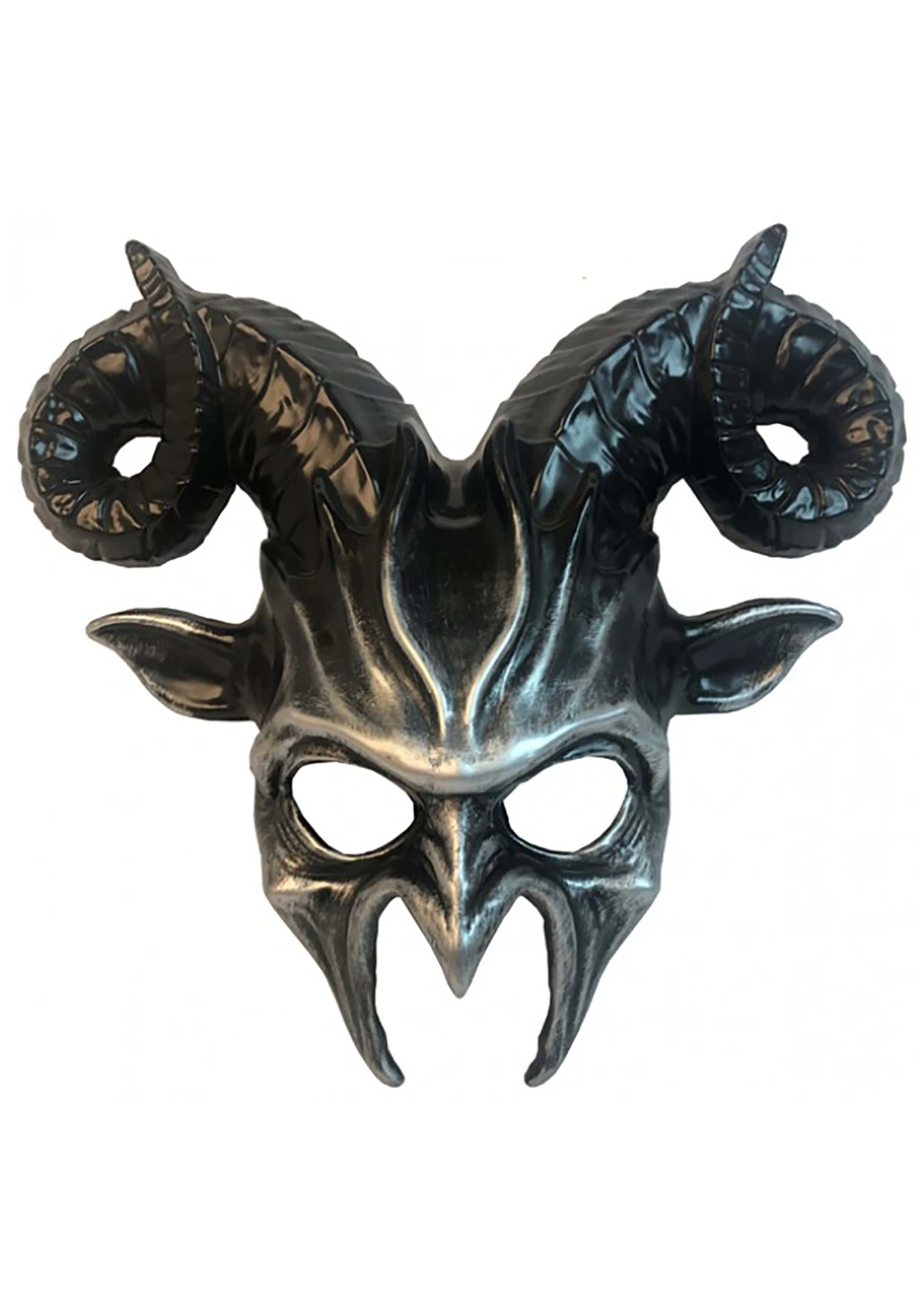 KBW Black Demon Mask Costume Accessory 1 KBW Black Demon Mask Costume Accessory