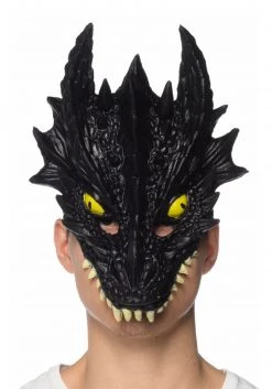 H.M. Smallwares Black Dragon Mask
