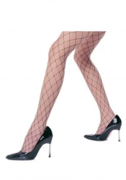 Leg Avenue Black Fence Net Pantyhose