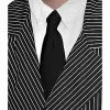 Fun Costumes Black Gangster Tie