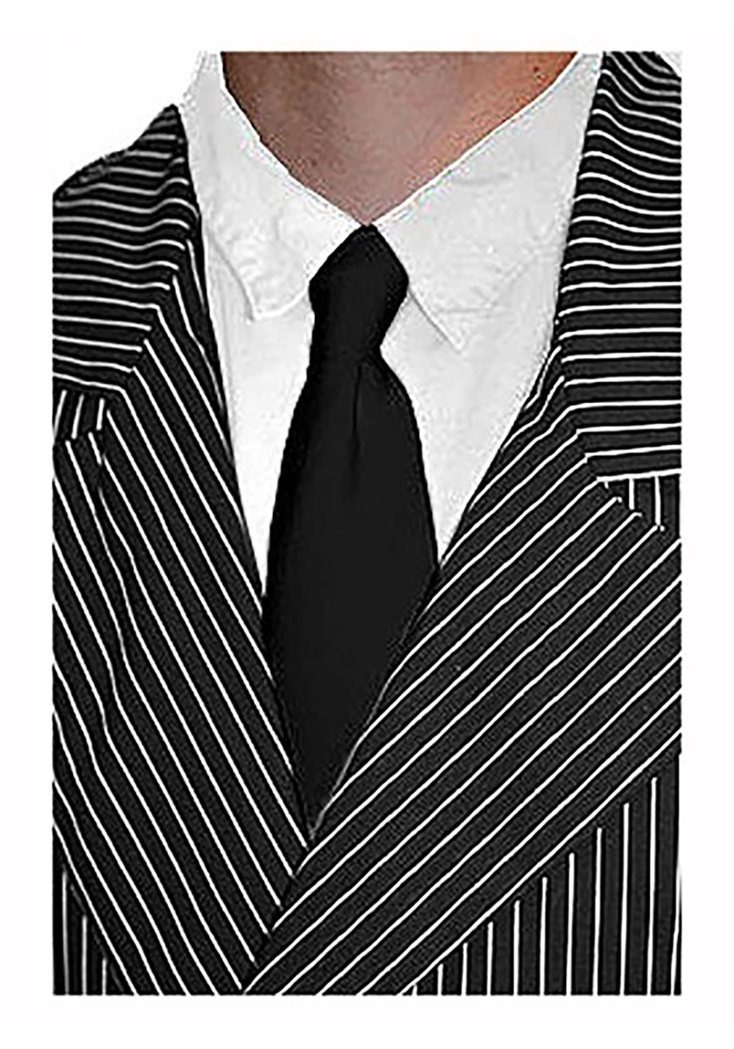 Fun Costumes Black Gangster Tie 1 Fun Costumes Black Gangster Tie