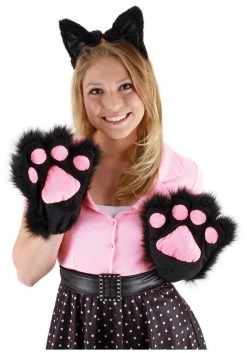 Elope Black Kitty Paws