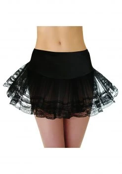 Amscan Black Lace Petticoat