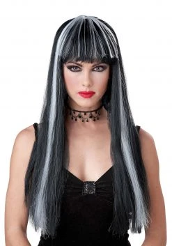 Seasons (HK) Ltd. White And Black Witch Wig