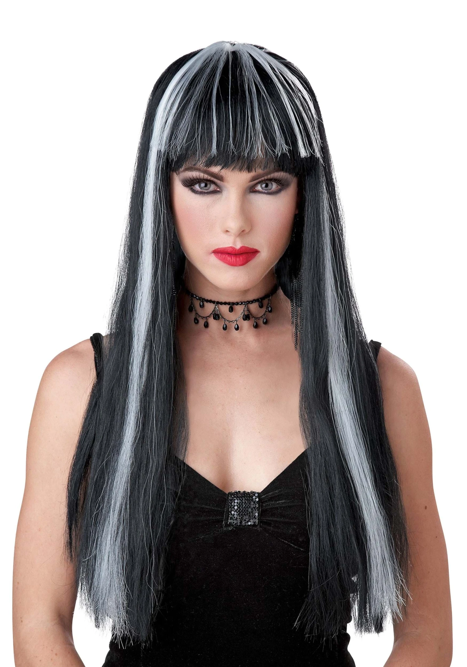 Seasons (HK) Ltd. White And Black Witch Wig 1 Seasons (HK) Ltd. White And Black Witch Wig