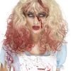 Smiffys Blonde Bloodstained Wig