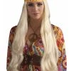 Forum Novelties, Inc Blonde Hippie Chick Wig W/ Headband