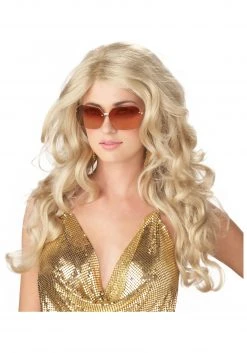 California Costume Collection Blonde Supermodel Wig