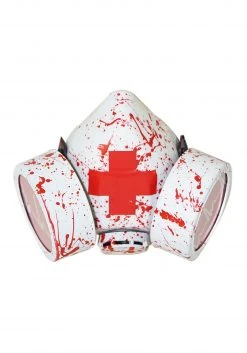 Bauer Pacific Bloody Red Cross GasMask