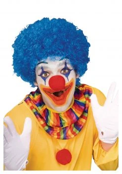 Forum Novelties, Inc Blue Afro Clown Wig
