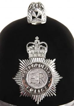 Elope Bobby Helmet -Cheap Halloween Store british bobby helmet alt 3