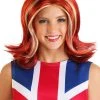 Partytime Costume & Lingerie (Yiwu) Factory Women's British Girl Power Wig