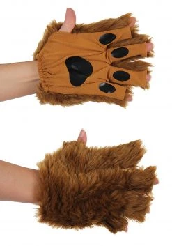 Elope Brown Fingerless Adult Paws