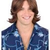 Fun World Brown Ladies Man Wig