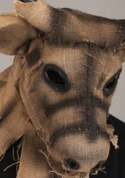 Elope Bull Scarecrow Mouth Mover Mask -Cheap Halloween Store bull scarecrow mouth mover mask alt 2