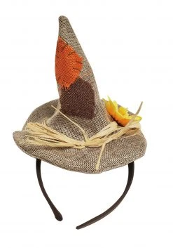 Jacobson Hats Mini Burlap Scarecrow Hat
