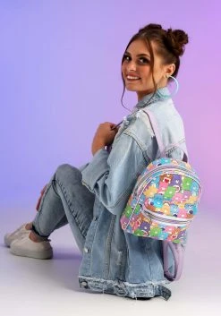 OMG Handbags Care Bears All Over Print Mini Backpack -Cheap Halloween Store care bears classic all over print mini backpack alt 6