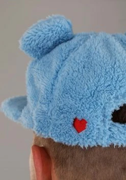 Elope Care Bears Grumpy Bear Fuzzy Cap 11 Elope Care Bears Grumpy Bear Fuzzy Cap -Cheap Halloween Store care bears grumpy bear fuzzy cap alt 3