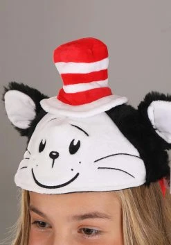 Elope Cat In The Hat Face Headband -Cheap Halloween Store cat in the hat face headband alt 2
