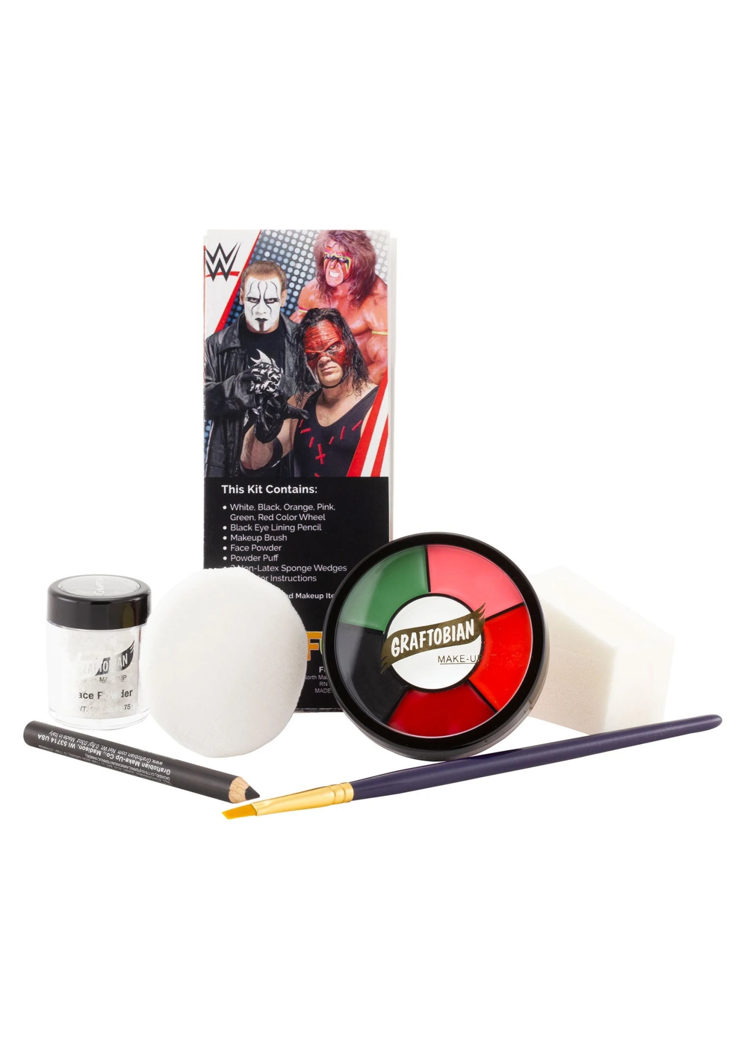 Graftobian WWE Character Makeup Kit 1 Graftobian WWE Character Makeup Kit