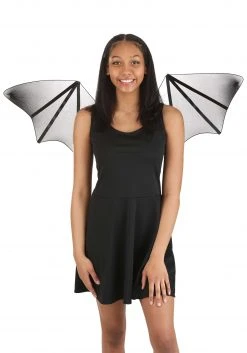 Elope Chiffon Bat Costume Wings