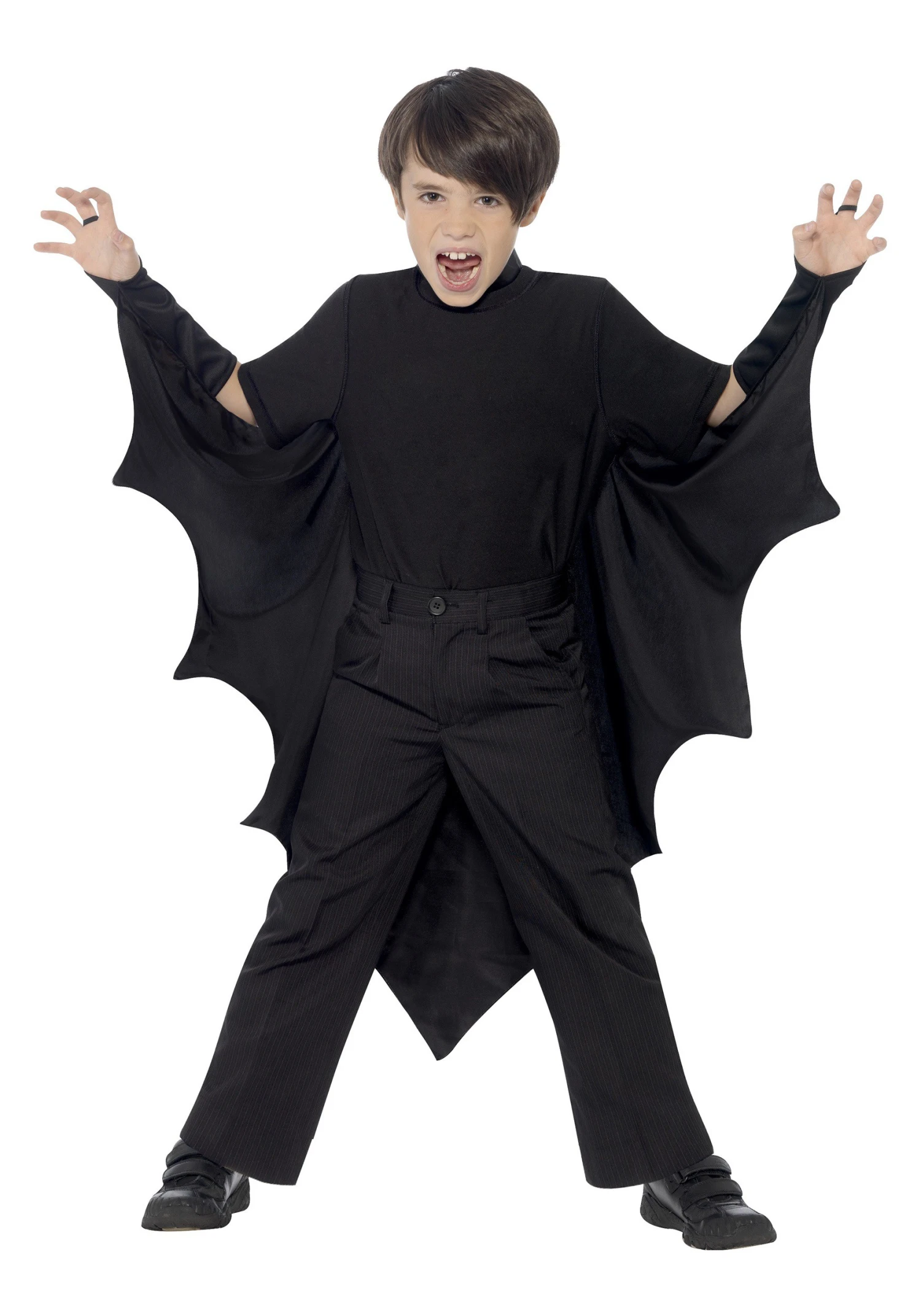 Smiffys Child Black Bat Wings 2 Smiffys Child Black Bat Wings - Image 2
