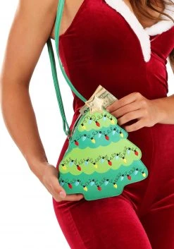 OMG Handbags Christmas Tree Crossbody Purse