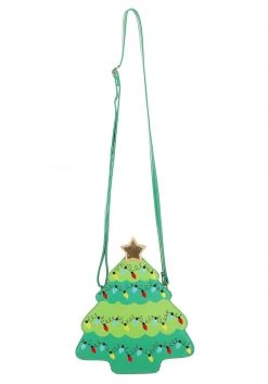 OMG Handbags Christmas Tree Crossbody Purse -Cheap Halloween Store christmas tree crossbody purse alt 2