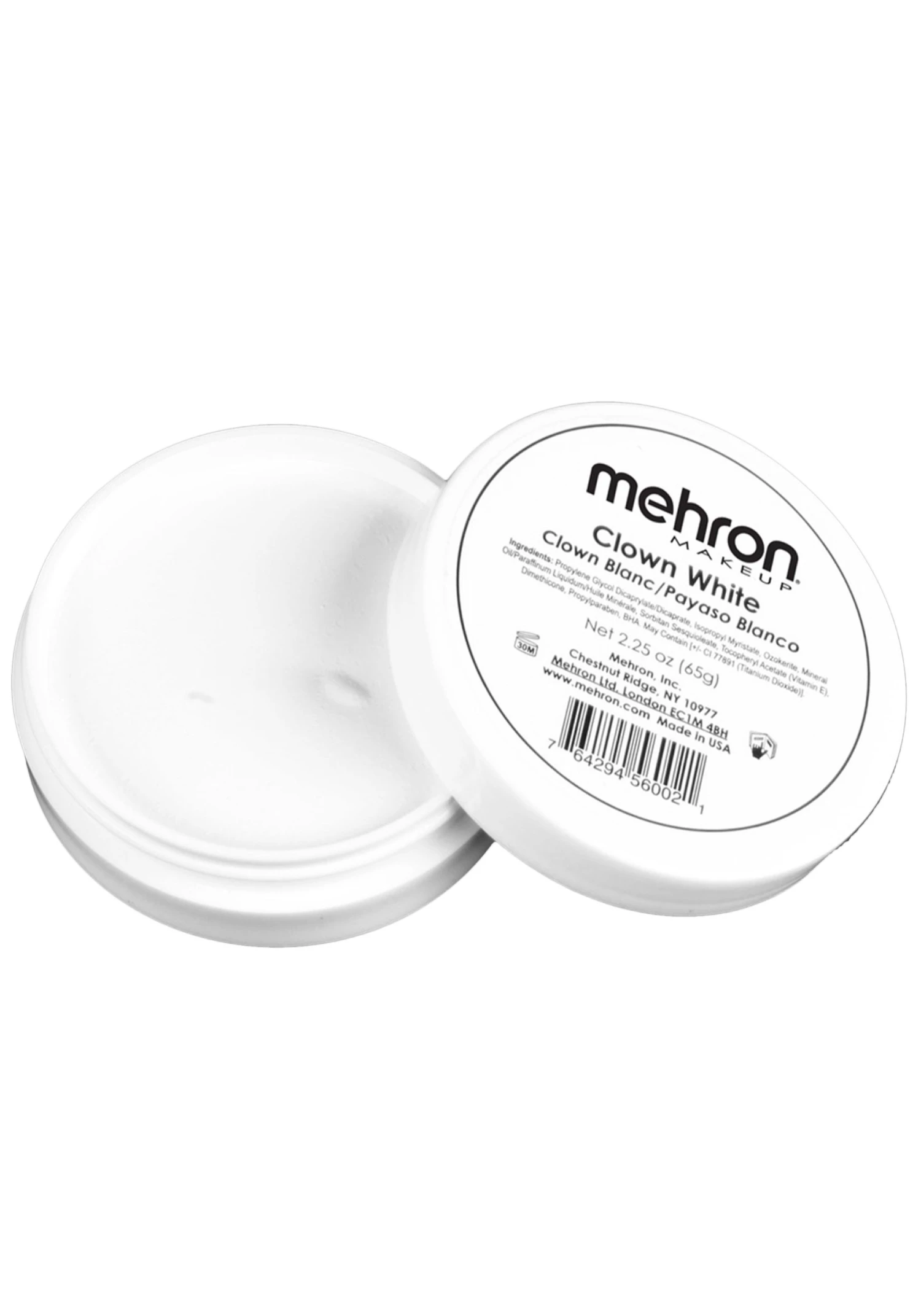 Mehron Inc Clown White 2.25 Oz Premium Quality Makeup 1 Mehron Inc Clown White 2.25 Oz Premium Quality Makeup