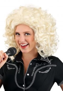 Partytime Costume & Lingerie (Yiwu) Factory Women Country Music Star Wig
