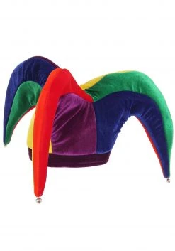 Elope Court Jester Multicolor Soft Hat -Cheap Halloween Store court jester multicolor soft hat alt 2 update