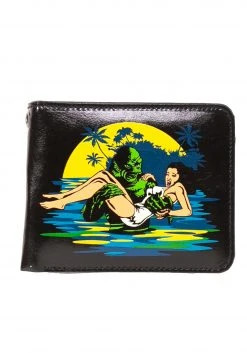 Rock Rebel Shop Creature From The Black Lagoon Movie Bi-Fold Wallet