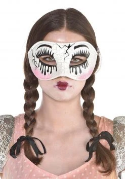 Amscan Women's Creepy Victorian Doll Mask
