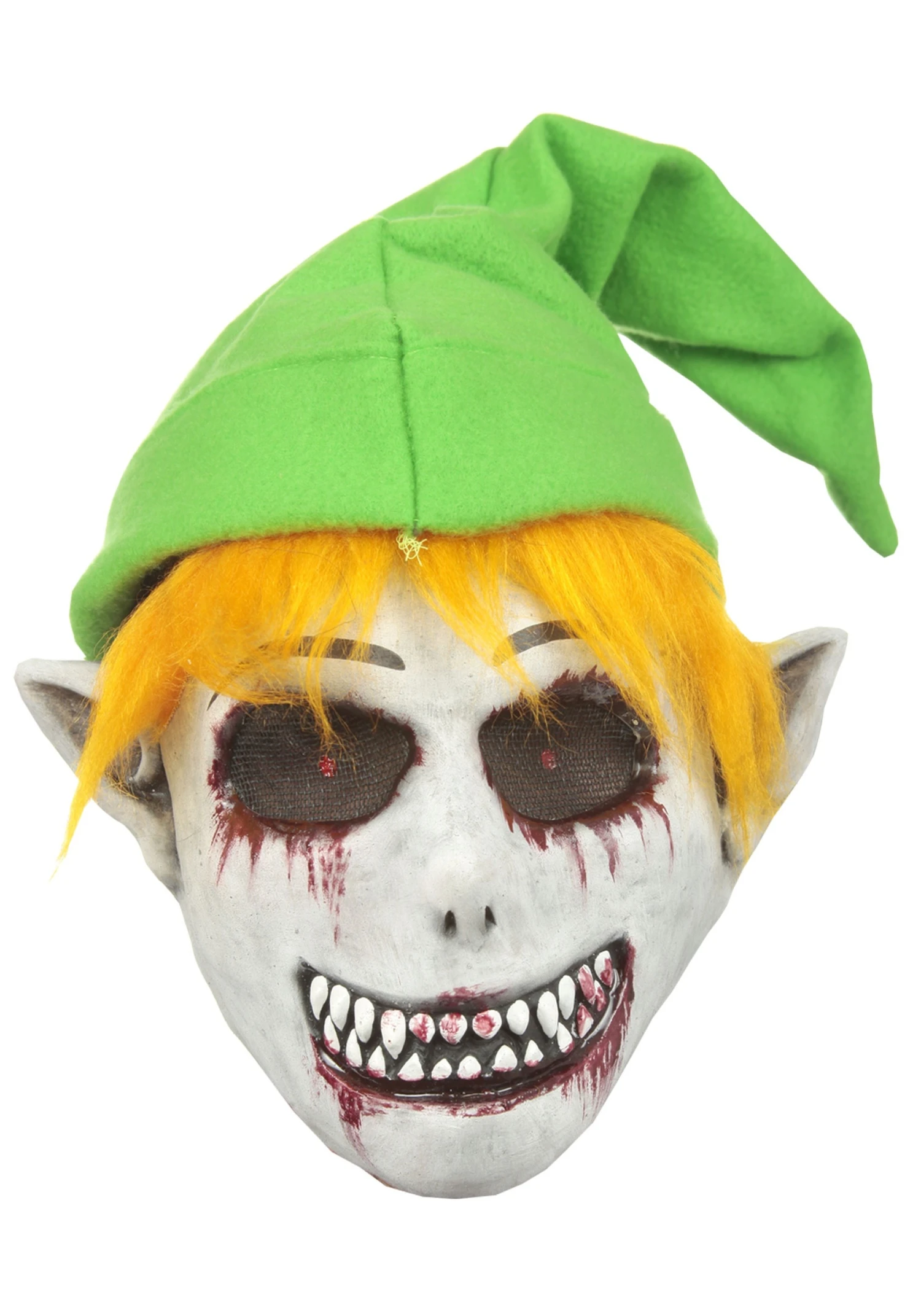 Ghoulish Productions Adult Ghostly Video Game Elf Mask 1 Ghoulish Productions Adult Ghostly Video Game Elf Mask