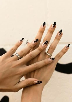 Rave Nailz Press-On Nails Crystal Flame Kit