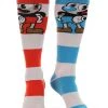 Elope Knee High Cuphead & Mugman Striped Socks