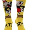 Elope Cuphead | Victory! Crew Socks