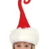 Elope Curly Q Plush Santa Hat