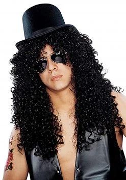 Costume Culture By Franco LLC Curly Rocker Wig