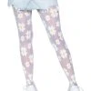 Leg Avenue Daisy White Tights For Women