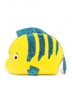 The Little Mermaid Flounder Danielle Nicole Cosmetic Case