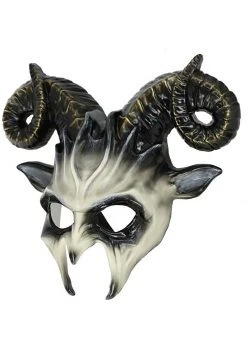 KBW Adult Dark Demon Costume Mask -Cheap Halloween Store dark demon mask alt 2