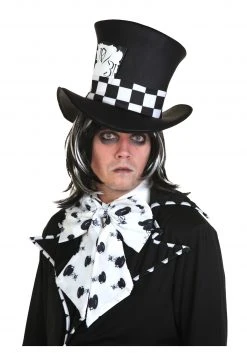 Fun Costumes Dark Mad Hatter Wig