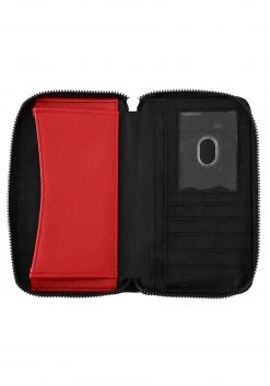 Bioworld Merchandising / Independent Sales DC Comics Harley Quinn Wristlet -Cheap Halloween Store dc comics harley quinn tech wristlet alt 2